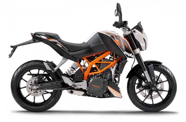 KTM 390 DUKE BLACK CHASSIS