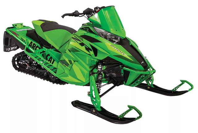 ARCTIC CAT ZR 8000 RR ES 137 GREEN